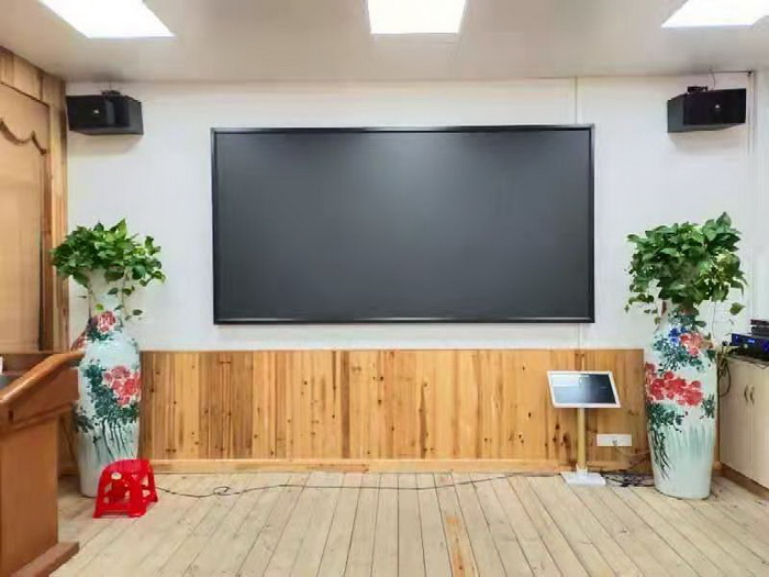 白坭村专业安装会议展厅显示屏